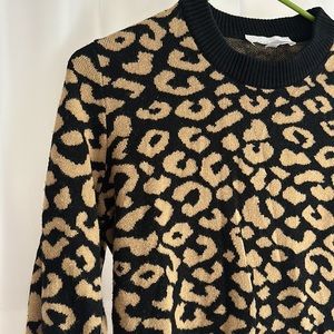 *SOLD* Animal Print Sweater | Size XS
